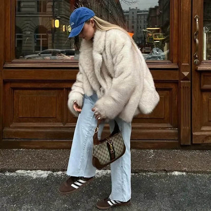 Chaleur Faux Fur Coat